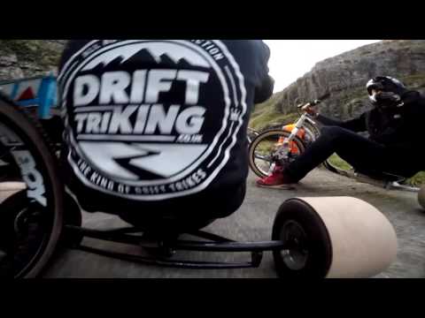 Drift trikes at Cheddar gorge again!