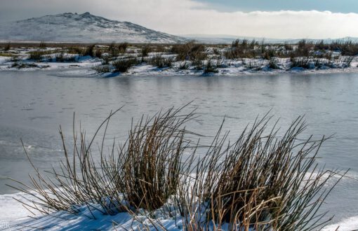 Ice River Panorama capturing the vastness of the area